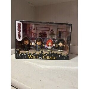 Will & Grace Little People Collector Set Fisher-Price Mattel Television Show